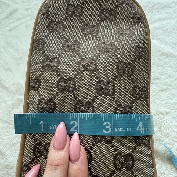 Gucci vintage GG print bag Authentic - Picture 11 of 13
